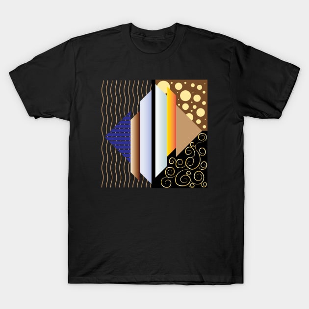 Beautiful Geometric Minimalist Abstract T-Shirt by ArticArtac